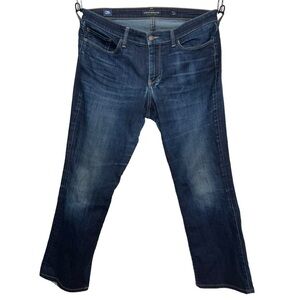 Lucky Brand Orta Premium Sweet‎ Bootcut Ankle Jeans Distressed Blue Size 12/31